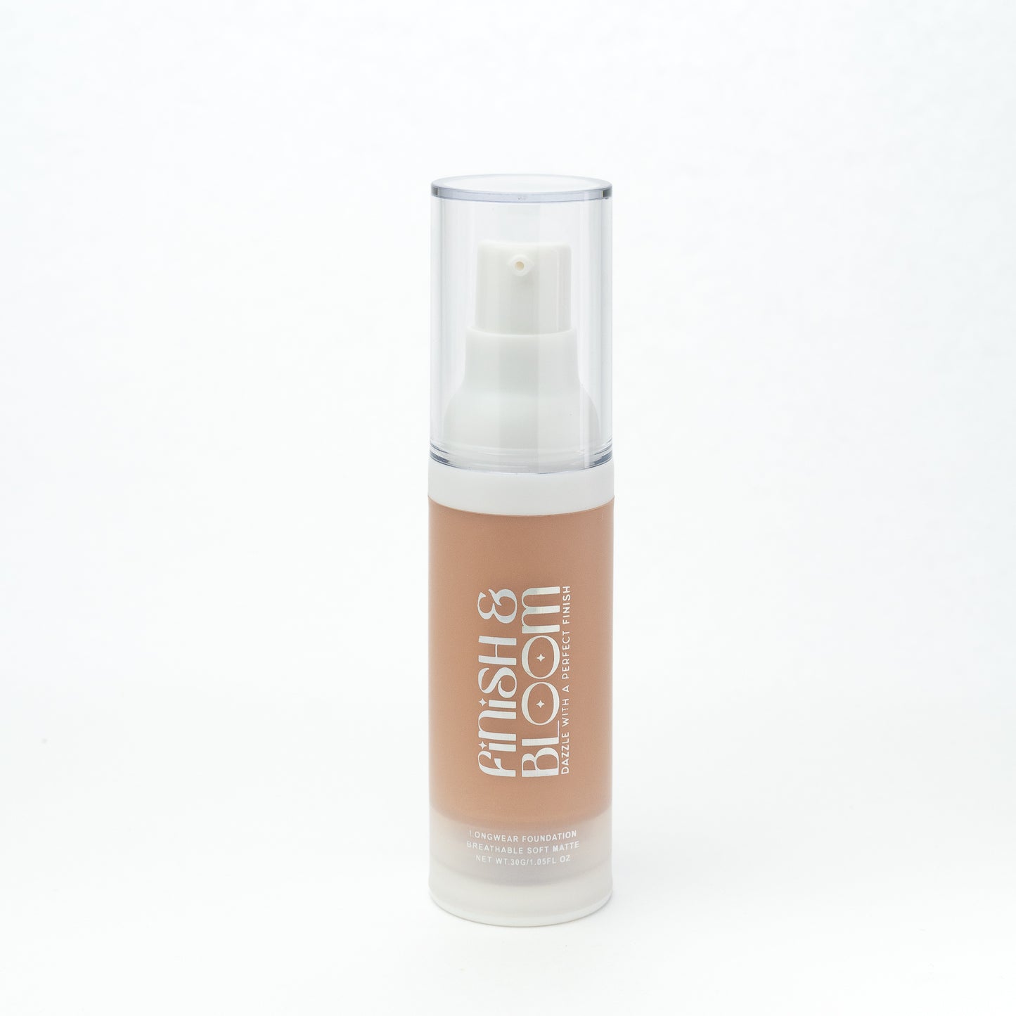 Finish&Bloom Long-Wear Liquid Foundation – Flawless, Matte & Lightweight