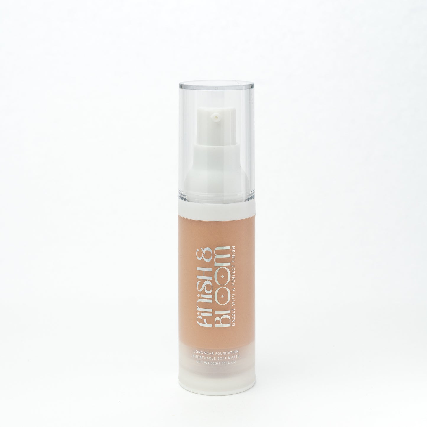 Finish&Bloom Long-Wear Liquid Foundation – Flawless, Matte & Lightweight