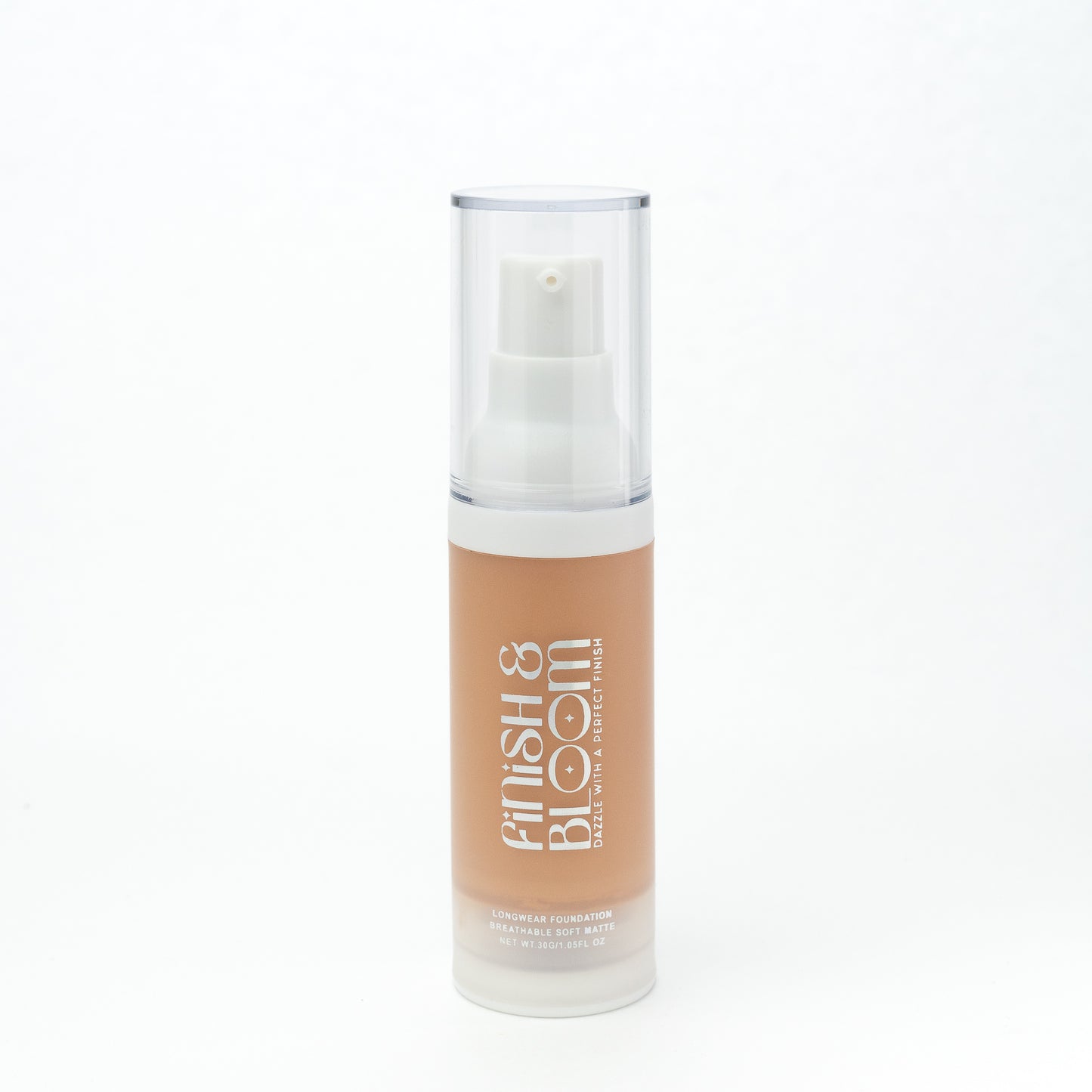 Finish&Bloom Long-Wear Liquid Foundation – Flawless, Matte & Lightweight