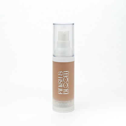 Finish&Bloom Long-Wear Liquid Foundation – Flawless, Matte & Lightweight