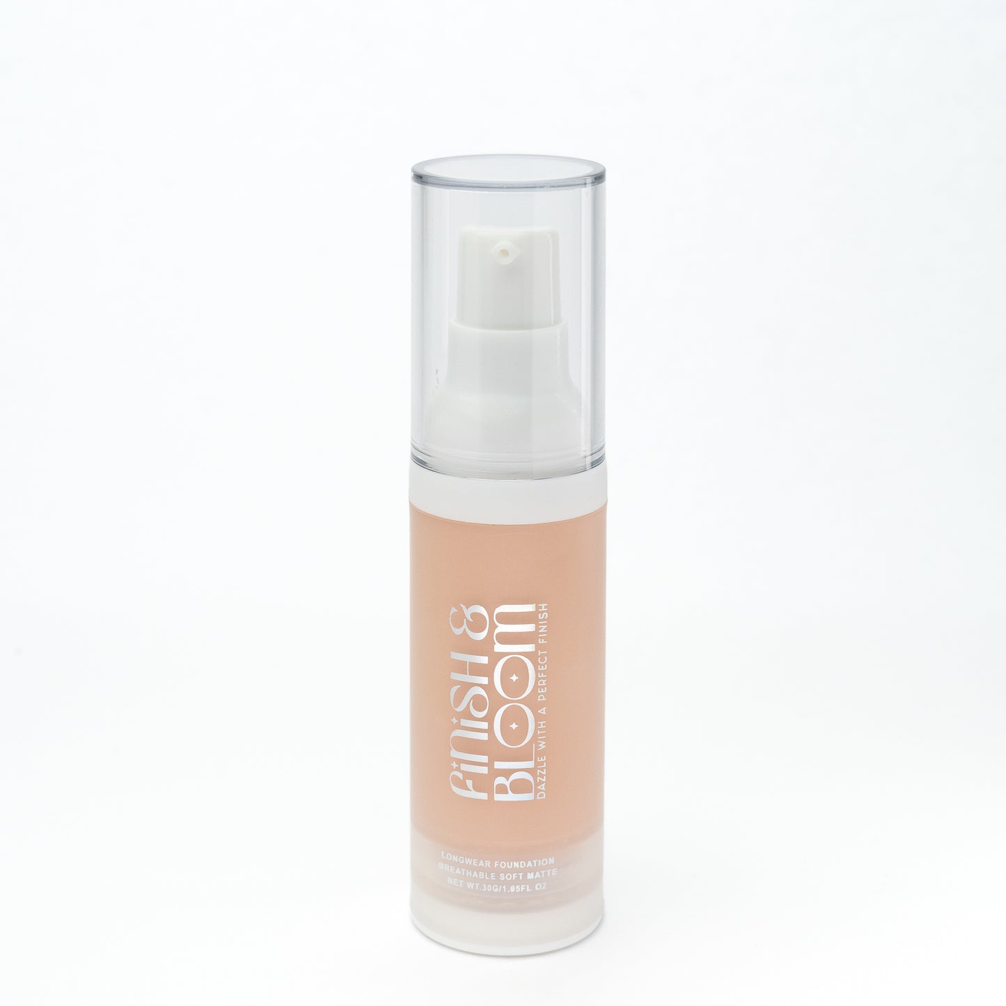 Finish&Bloom Long-Wear Liquid Foundation – Flawless, Matte & Lightweight