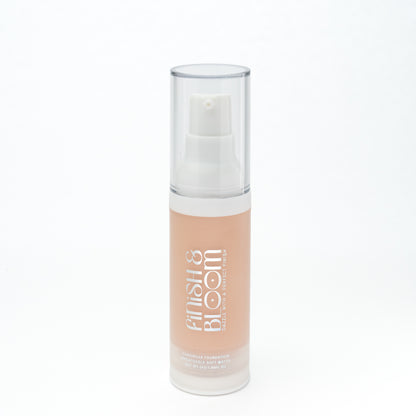 Finish&Bloom Long-Wear Liquid Foundation – Flawless, Matte & Lightweight