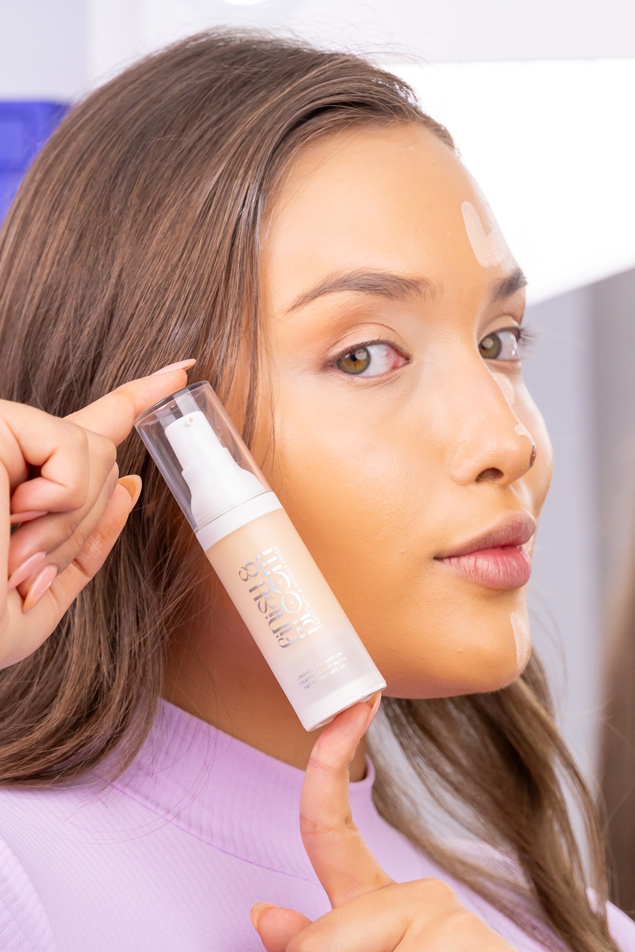 Finish&Bloom Long-Wear Liquid Foundation – Flawless, Matte & Lightweight